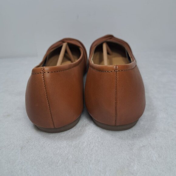 Earth Women's Basic Slip-On‎ Jacci Ballet Flats Brown Size 11M - Picture 7 of 13